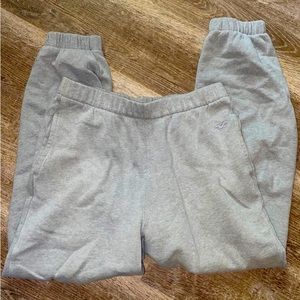 Womens grey Hollister sweatpants Small